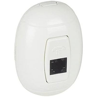 BTICINO OVAL PRESA TELEFONO RJ11 BIANCO