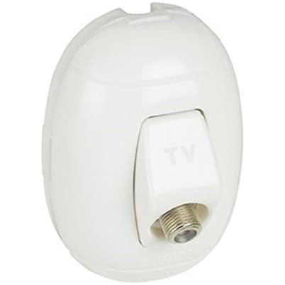 BTICINO OVAL PRESA TV CON ATTACCO TIPO F BIANCO