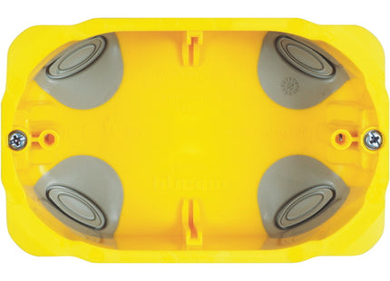 BTICINO SCATOLA DA INCASSO PER CARTONGESSO COLORE GIALLO