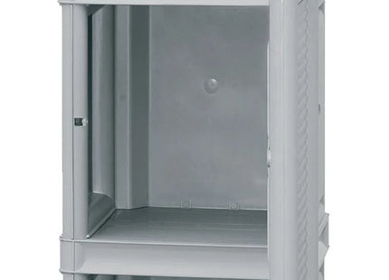 ARTPLAST MOBILE IN POLIPROPILENE CONCERT CON RIPIANO CM35X39X92 GRIGIO*