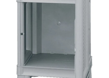 ARTPLAST MOBILE IN POLIPROPILENE CONCERT CON RIPIANO CM35X39X92 GRIGIO*