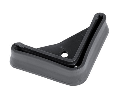 MARGOM PUNTALE CALZANTE PER ANGOLARI IN PLASTICA NERA MM35X35