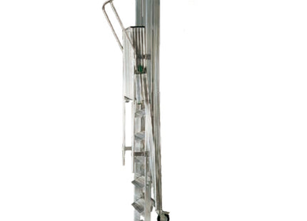 FACAL SCALA CASTIGLIA IN ALLUMINIO SU RUOTE