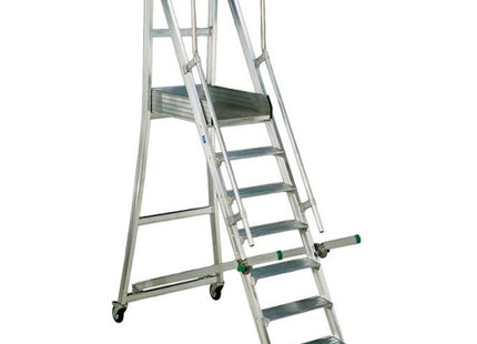 FACAL SCALA CASTIGLIA IN ALLUMINIO SU RUOTE