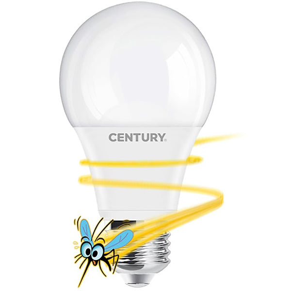 CENTURY LAMPADINA LED SCACCIAINSETTI KILLER 50 230V 9W E27 2200K 650LM