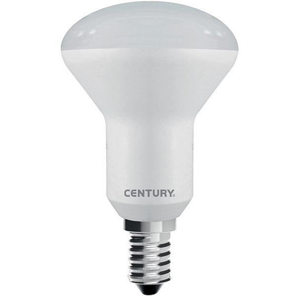 CENTURY LAMPADINA LED SERIE LIGHT R50 REFLECTOR 230V 5W E14 3000K 470LM