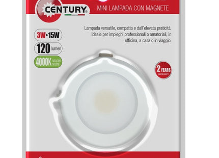 CENTURY MINI LAMPADA A BATTERIA LED NEMO 3W 4000K 120LM