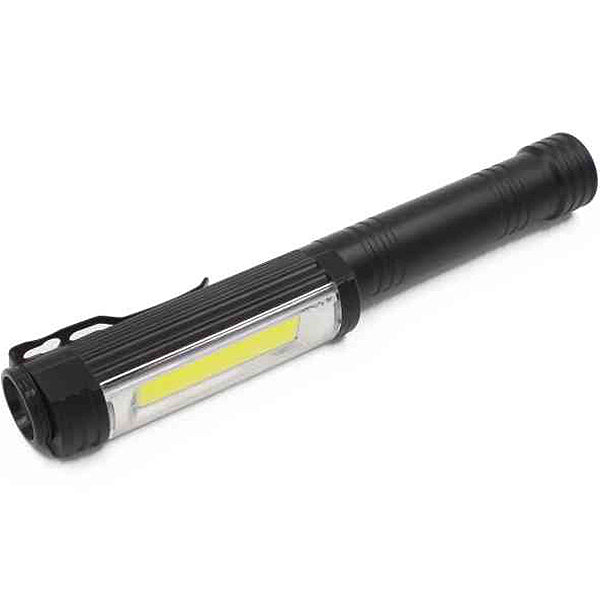CFG LUCEQUADRA TORCIA NERO CALAMITO A LED CON MAGNETE E CLIP