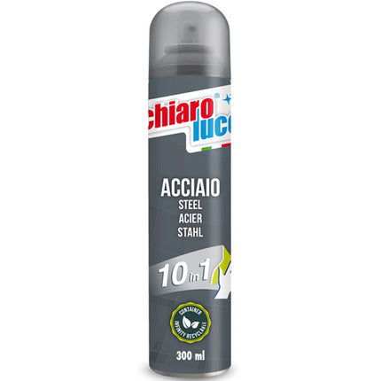 CHIARO LUCE DETERGENTE PER ACCIAIO SPRAY DA ML300