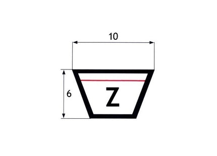 CINGHIA TRAPEZOIDALE Z