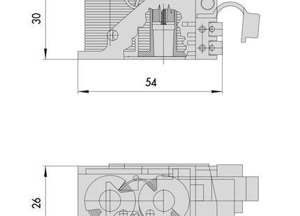 CISA GRUPPO BOBINA 24V PER SERRATURE