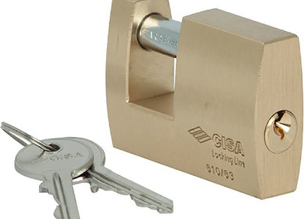 CISA LUCCHETTO OTTONE LOCKING LINE RETTANGOLARE