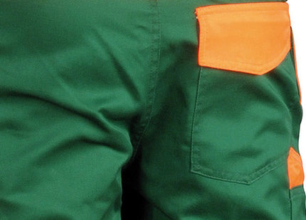 COFRA PETTORINA SECURE CUT ANTITAGLIO DA BOSCAIOLO VERDE/ARANCIO TG.L