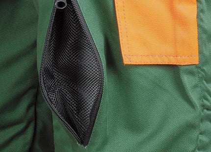 COFRA PETTORINA SECURE CUT ANTITAGLIO DA BOSCAIOLO VERDE/ARANCIO TG.L