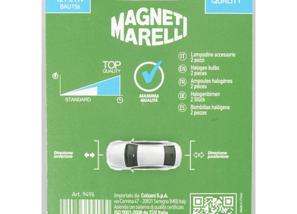 MAGNETI MARELLI QUANTUM LAMPADINA PY21W 12V 21W BLISTER DA PZ2