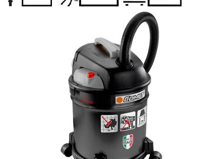 COMET ASPIRATORE ASPIRACENERE 4 IN 1 CM 20 S BIDONE DA LT20 MOTORE 1000W