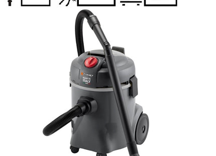 COMET ASPIRATORE POLVERE E LIQUIDI CVP 120 P ECO BIDONE DA LT20 800W