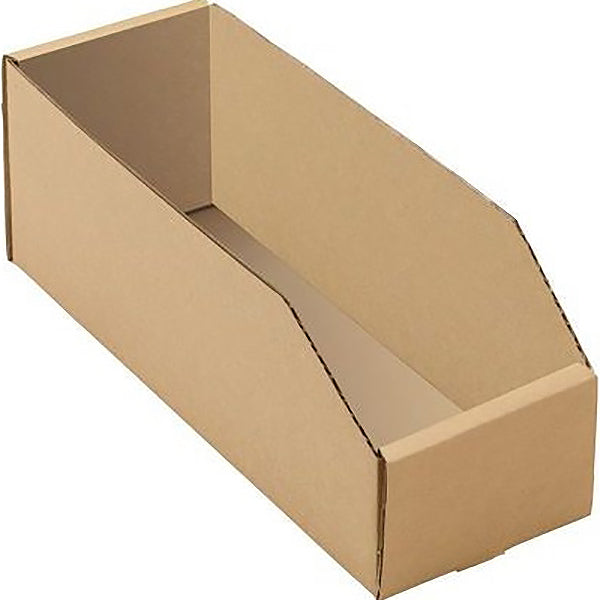 CONTENITORE A BECCO IN CARTONE MARRONE