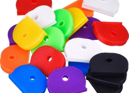 ANELLO PER CHIAVI IN PVC MEZZO TONDO COLORATO