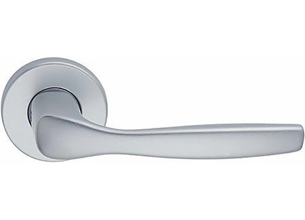 COTTALI THEA MANIGLIA PER PORTA ROSETTA + BOCCHETTA COLORE ARGENTO*