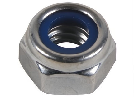 DADO AUTOBLOCCANTE BASSO PASSO GROSSO ACCIAIO INOX A2 DIN 985