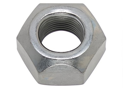 DADO AUTOBLOCCANTE METALLICO PASSO GROSSO CL. 8 Z.BIANCO DIN 980-V