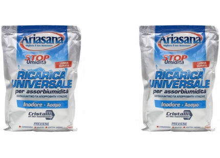 ARIASANA DEUMIDIFICATORE CONFEZIONE DA 1 VASCHETTA E 2 RICARICHE