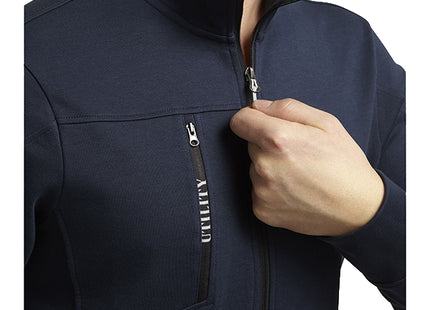 DIADORA FELPA DA LAVORO SWEATSHIRT ZIP LITEWORK BLU CLASSICO