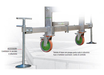 FACAL TRABATTELLO DOGE 65 COMPLETO DI PIANI A NORMA ITALIANA