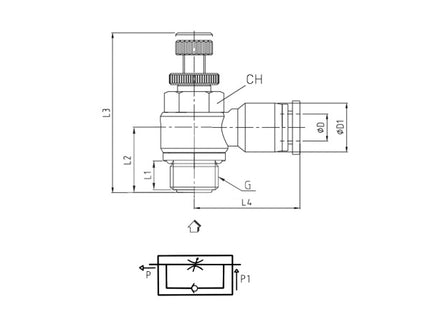 KONFIT REGOLATORE DI FLUSSO ART. DP79P