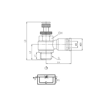 KONFIT REGOLATORE DI FLUSSO ART. DP79P