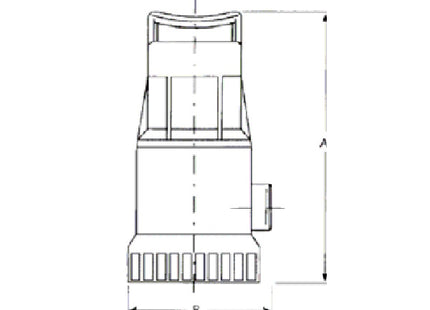 COMEX ELETTROPOMPA SOMMERSA PER DRENAGGIO MOD. DRAIN