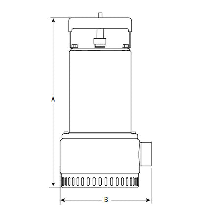 COMEX ELETTROPOMPA SOMMERSA MOD. VORTEX 100 SS 304 INOX AISI 304