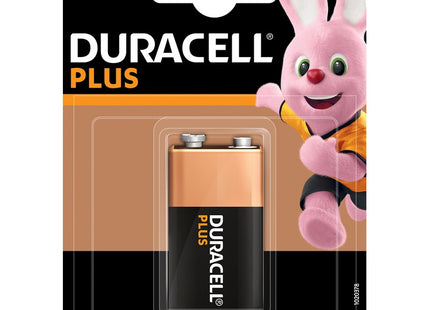 DURACELL BATTERIE PLUS100 MN1604 TRANSISTOR 9V BLISTER DA PZ1