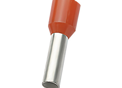 ELEMATIC TERMINALE A TUBETTO COLLARE ISOLATO MMQ.4,00/N ARANCIO PZ500