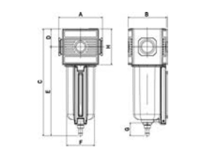 ANI ART. E/20 FILTRO MODULARE