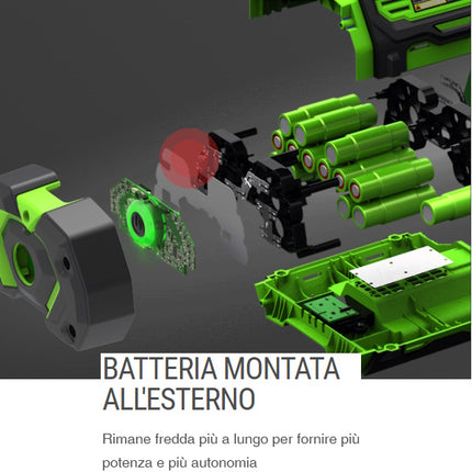 EGO BATTERIA 56 VOLT AL LITIO