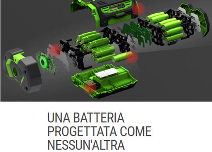 EGO BATTERIA BA1400T 56 VOLT POTENZA 2,5AH AL LITIO