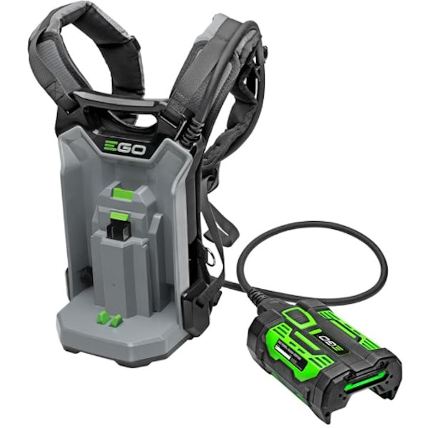 EGO ZAINO PORTABATTERIE BH1001 56V CON CONNETTORE/ADATTATORE PLUG-IN