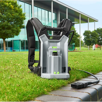 EGO ZAINO PORTABATTERIE BH1001 56V CON CONNETTORE/ADATTATORE PLUG-IN
