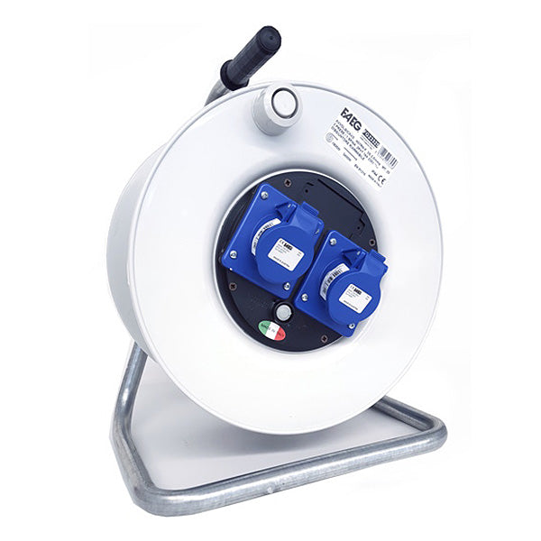 FAEG TAMBURO AVVOLGICAVO PRESE CEE CON CAVO MT25 230V