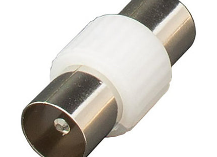 FME ADATTATORE PER CAVI ANTENNA TV PRESA/PRESA D.MM 9,5 BIANCO