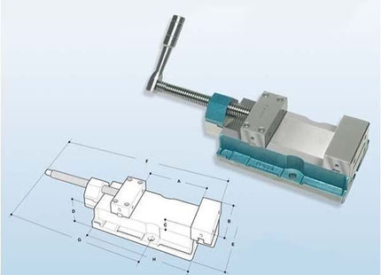 BASSI MORSA DI PRECISIONE PER TRAPANI A COLONNA AP.140