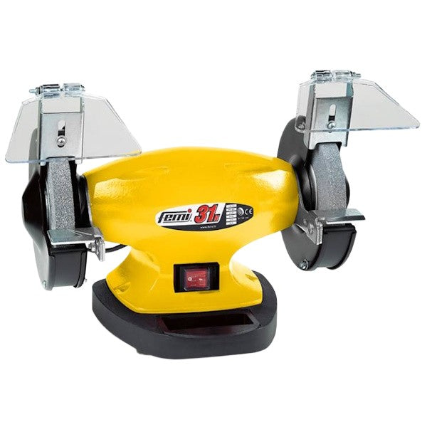 FEMI SMERIGLIATRICE DOPPIA MOLA DA BANCO ART. BG 31N POTENZA 400W 230V