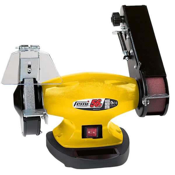 FEMI SMERIGLIATRICE LEVIGATRICE DA BANCO ART. BG 56N POTENZA 450W 230V