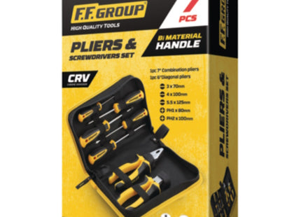 FF GROUP TASCA PORTAUTENSILI COMPLETA CON 7 UTENSILI*