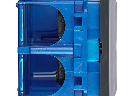 FME MULTIPRESA DA INCASSO CON 2 SCHUKO BIPASSO PER SCATOLE A 3 MODULI