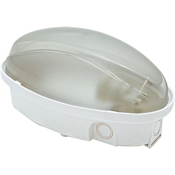 FME PLAFONIERA OVALE MOD. PANDA MIDI COLORE BIANCO