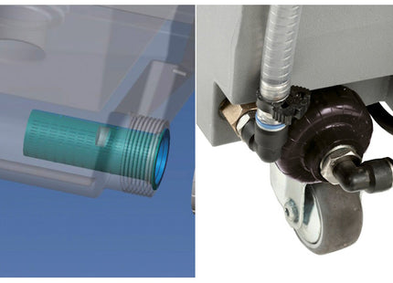 GHIBLI LAVASCIUGAPAVIMENTI A BATTERIA MOD. FR 30 SM45 BC TOUCH