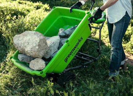 GREENWORKS CARRIOLA G40GC 40V SOLO CORPO MACCHINA*